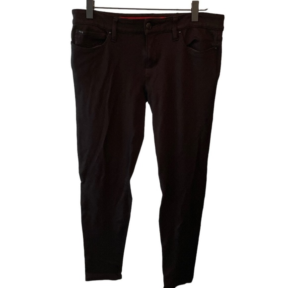 JOE'S JEANS Black Ankle Ponte Pants Knit Soft the Charlie Ankle Skinny Pants - Picture 1 of 7